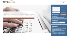 Desktop Screenshot of netxinvestor.com